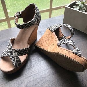 TOMS Heels- Wedges- Sandals